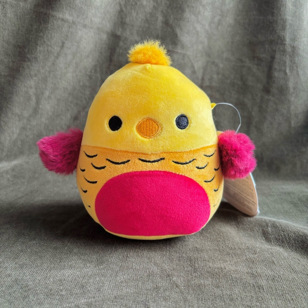 💎FREE ADD-ON💎 Beck the Golden Pheasant 5” Squishmallow